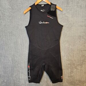 Henderson Thermoprene 3mm Neoprene Shorty Wetsuit Vest Mens Large Black A330MV